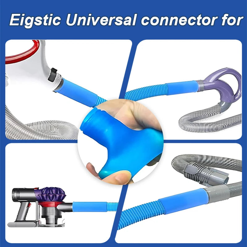 1pcs Upgraded dryer vent cleaner: vacuum cleaner hose accessories deep cleaning tool suitable for cleaning blocked pipes and deb Beauty World Shop