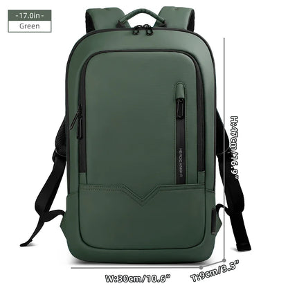 Heroic Knight Men's Daily Laptop Backpack Lightweight Minimalist Commute Office Daypack Women Waterproof Business Trip Schoolbag Beauty World Shop