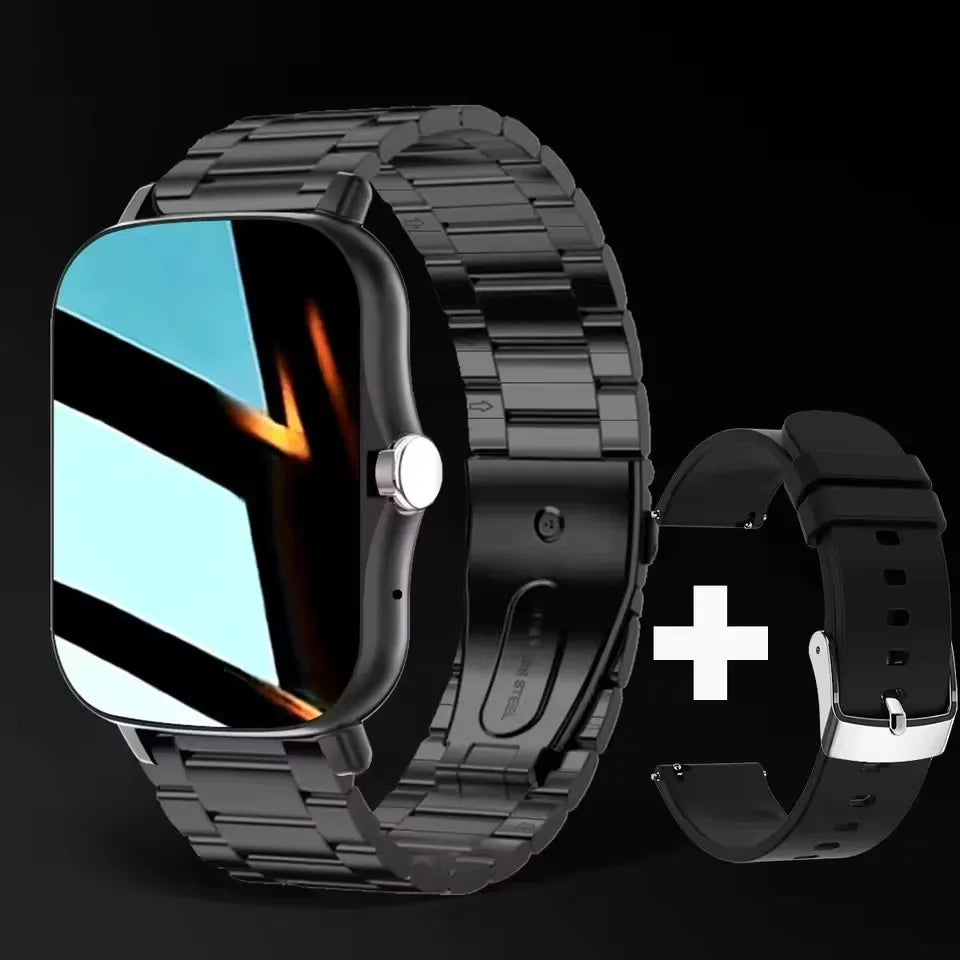 Smart Watch For Men Women Gift Sports Fitness Watch Bluetooth Call Digital Heart Rate Monitor Smartwatch GPS Tracking Wristwatch