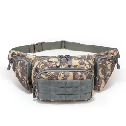 Men Waist Bag Belt Bumbag Waterproof Nylon Molle EDC Fanny Phone Pouch for Hunting Climbing Camping Beauty World Shop
