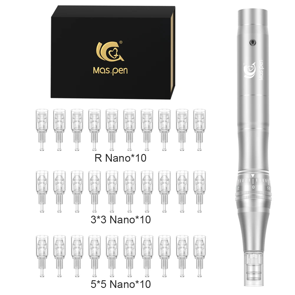 Rechargeable Derma Pen/Mas Pen L1 Great At Home Skin Care Tool Buit In Luxuy Gift Box Beauty World Shop