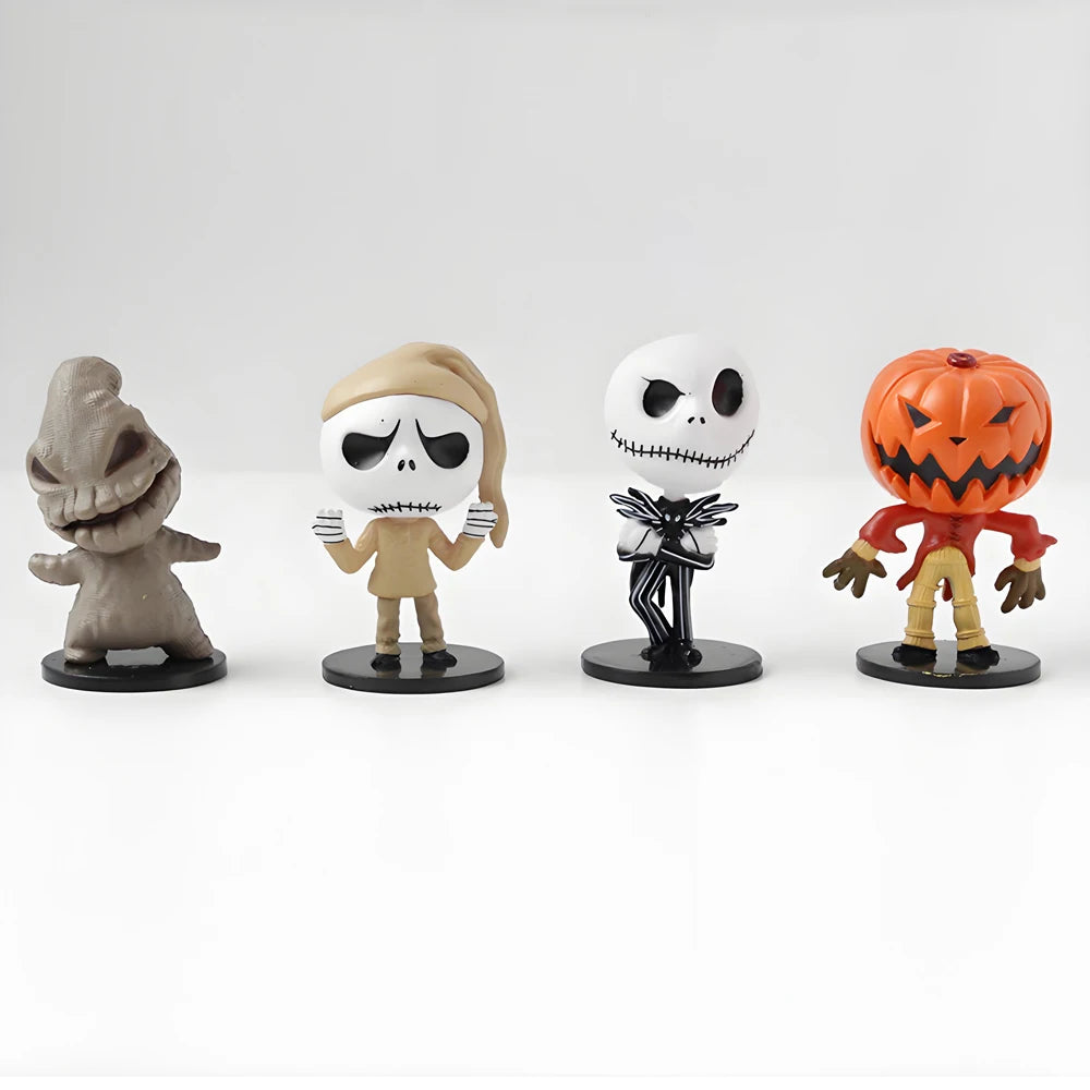 8pcs/set The Nightmare Sally Jack Skellington Christmas Action Figure Vinyl Figurine Halloween Gift Collection Toys Beauty World Shop