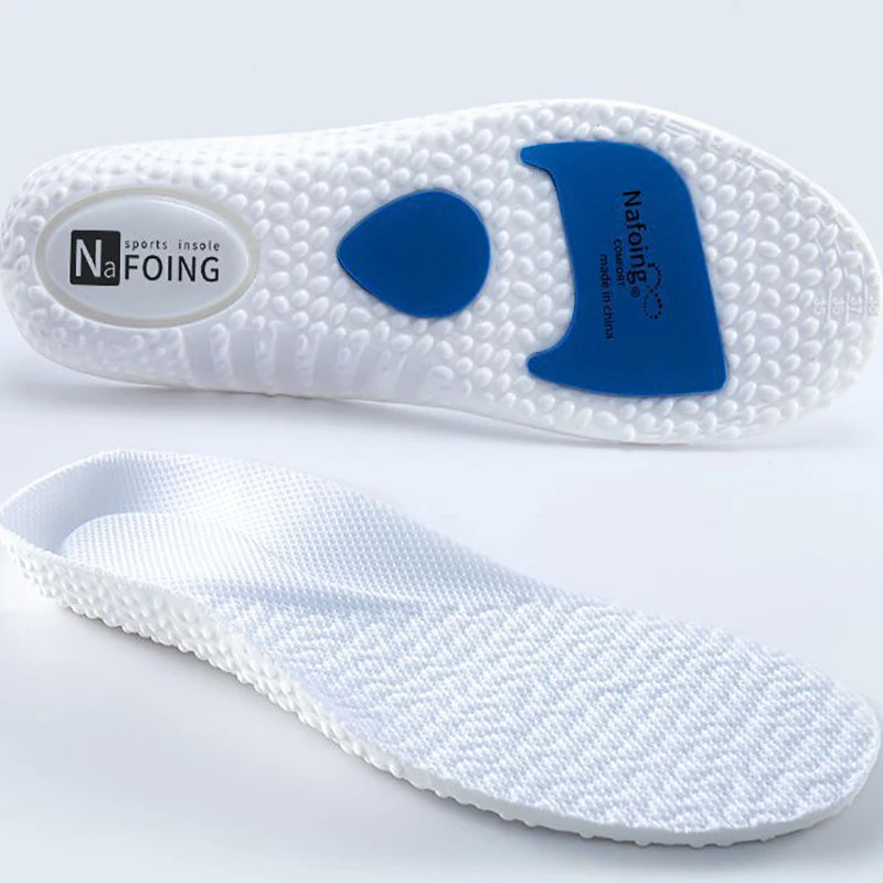 Soft-soled Sports Insoles for Men Shock-absorbing and Breathable in Summer Not Tiring To Stand for A Long Time Beauty World Shop