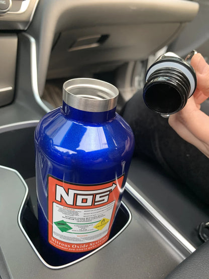 Car Insulation Cup NOS Nitrogen Cylinder Vacuum Stainless Steel Kettle 500ml High-capacity Travel Sports Bottle Water Cup 2025 Beauty World Shop