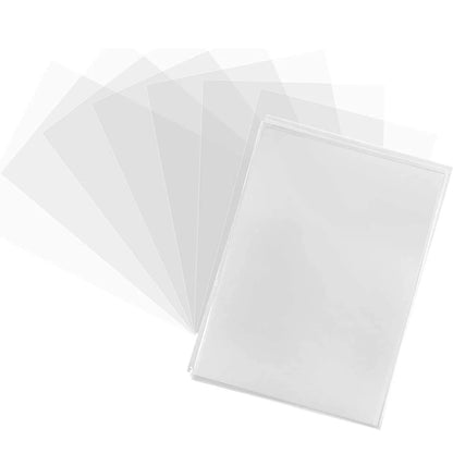 100 Pcs Transparent Playing Card Cover Clear Protector Sleeve Holder For Pokemon Board Game ID Trading Folder Photo Pouch Kit Beauty World Shop