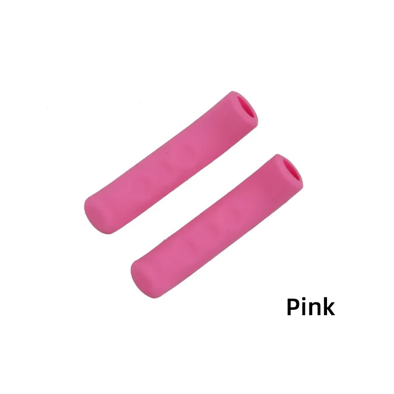 MEROCA 1Pair Bike Brake Lever Protective Silicone Bicycle Lever Grips Bicycle Brake Handle Cover Bicycle Accessories Beauty World Shop