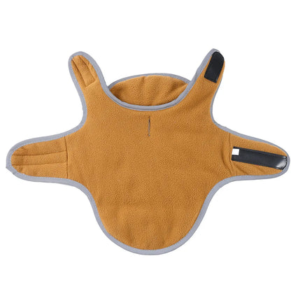 Reversible Dog Coat For Winter Fleece Warm Puppy Jacket With Leash Hole Waterproof Pets Jacket For Small Medium Dogs Chihuahua
