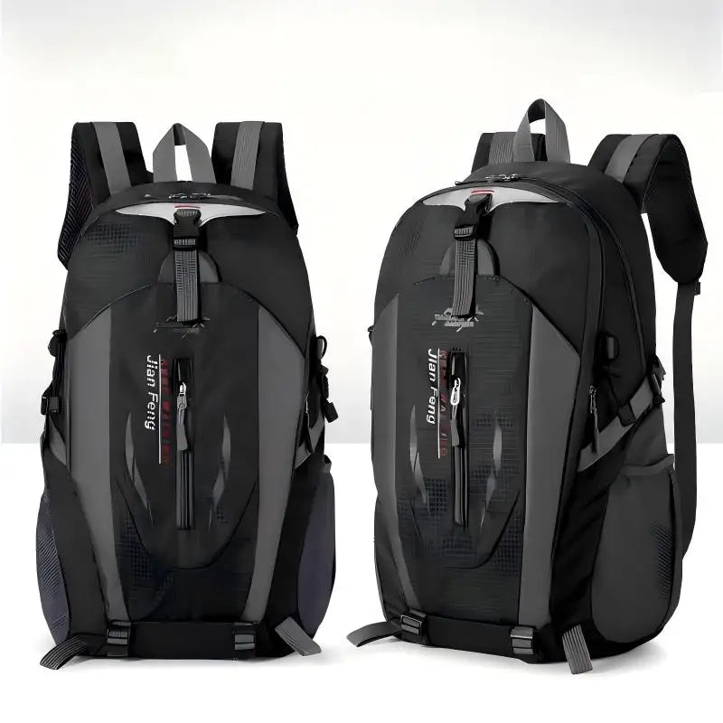 Homefish 40L Waterproof Hiking Backpack Large Capacity Breathable Rucksack Unisex Outdoor Camping Travel Climbing Sports Bag Beauty World Shop