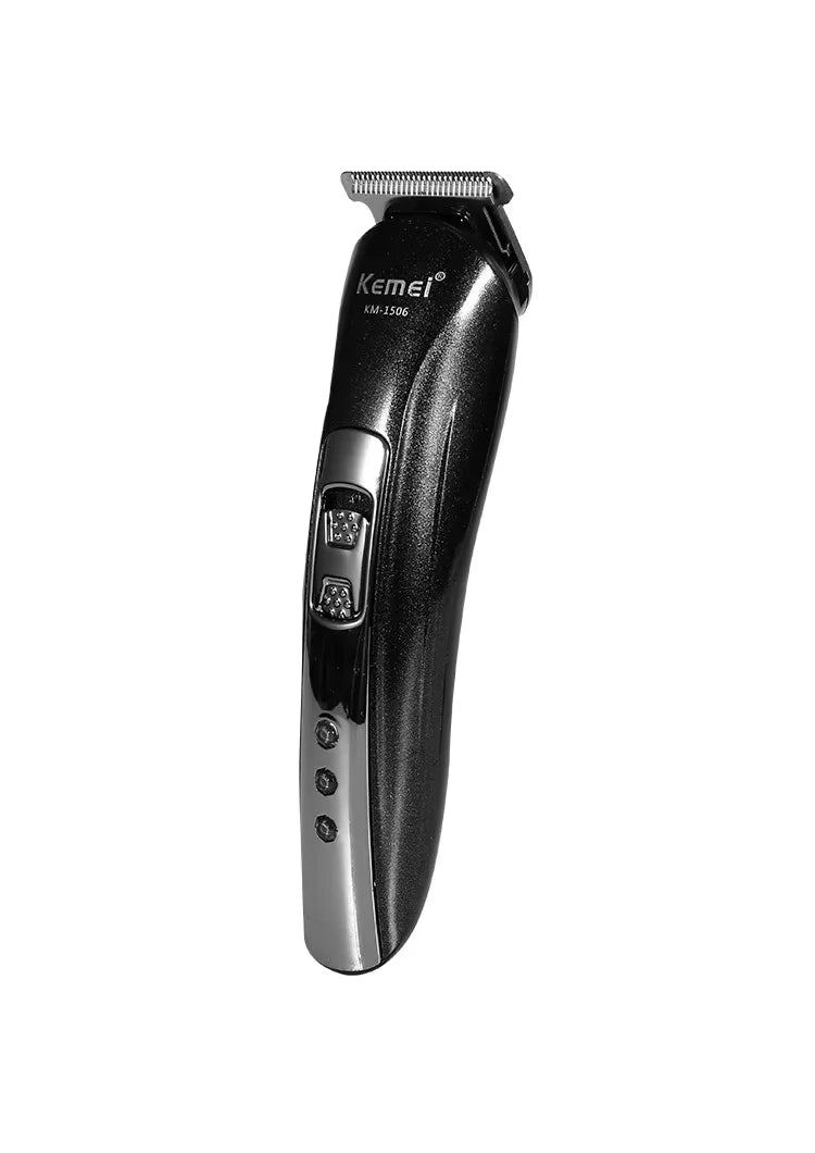 Kemei KM-1506 3 in 1 Electric Hair Clipper USB Charging Shaver Rechargeable Nose Hair Trimmer Professional Shaving Machine Beauty World Shop