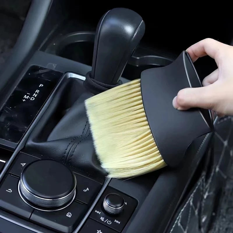 Car interior sweeping dust soft brush car wash tool artifact car interior gap dust brush air outlet cleaning brush Beauty World Shop