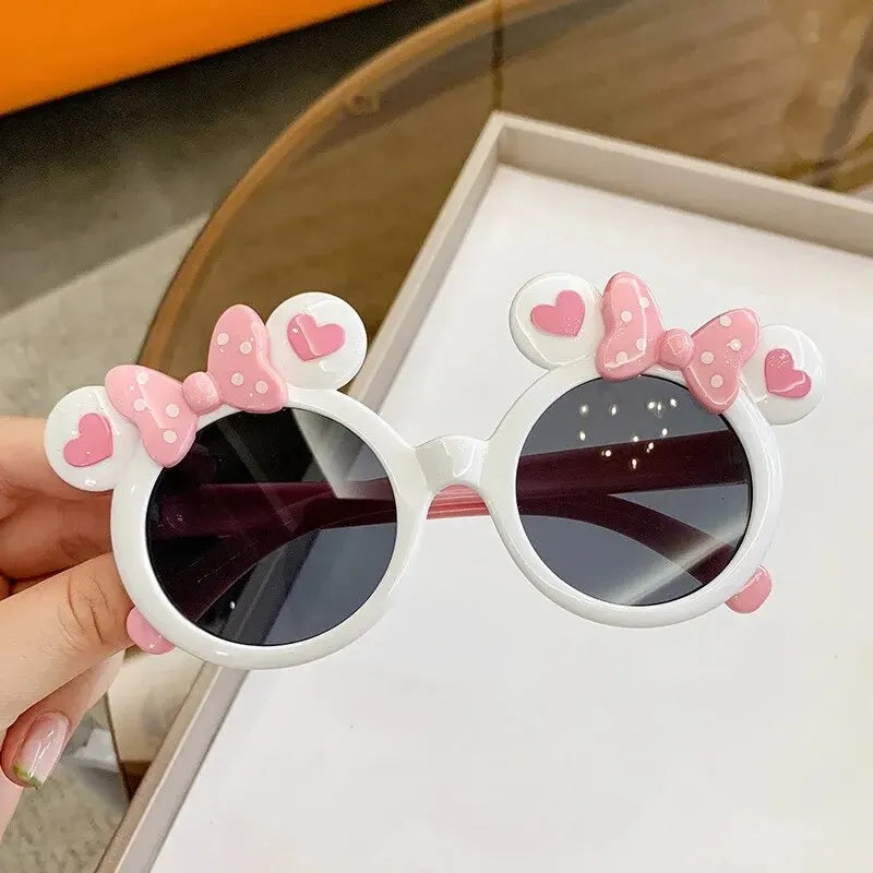 New Children Cute Cartoon UV400 Sunglasses Boys Girls Colors Outdoor Kids Sun Protection Sunglasses Baby Sport Shades Glasses Beauty World Shop