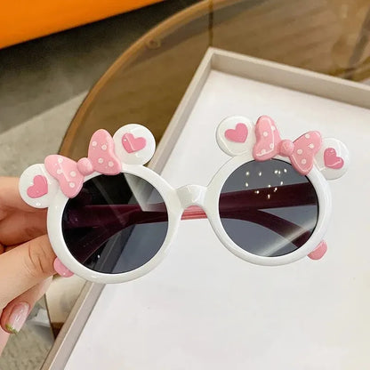 New Children Cute Cartoon UV400 Sunglasses Boys Girls Colors Outdoor Kids Sun Protection Sunglasses Baby Sport Shades Glasses Beauty World Shop