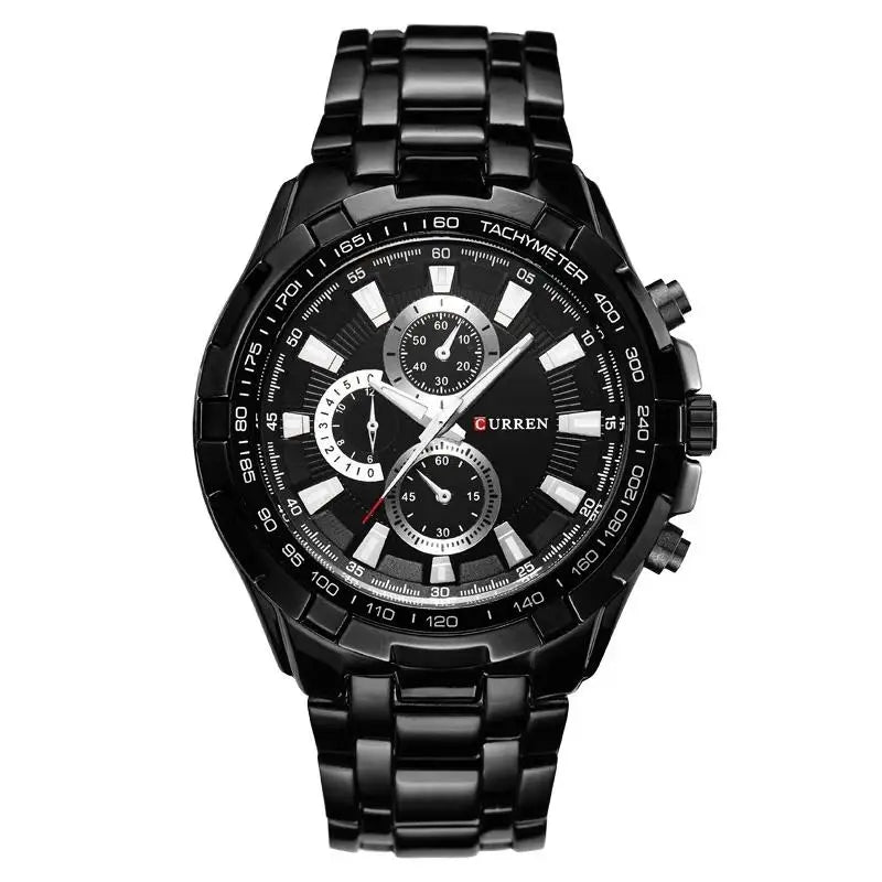 CURREN 8023 Quartz Watch Men Waterproof Sport Military Watches Mens Business Stainless Steel Wristwatch Male Clock reloj hombre Beauty World Shop