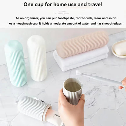 Portable Toothpaste Toothbrush Protect Holder Case Travel Camping Storage Box Protect Toothbrush Toothpaste from Dirt and Damage Beauty World Shop