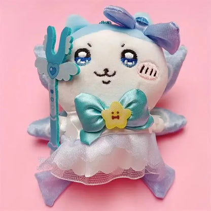 Japanese New Chiikawa Super Magical Girl Plush Doll Self-deprecating Bear Series Hachiware Usagi Momoka Plush Toy Girl Gift Beauty World Shop