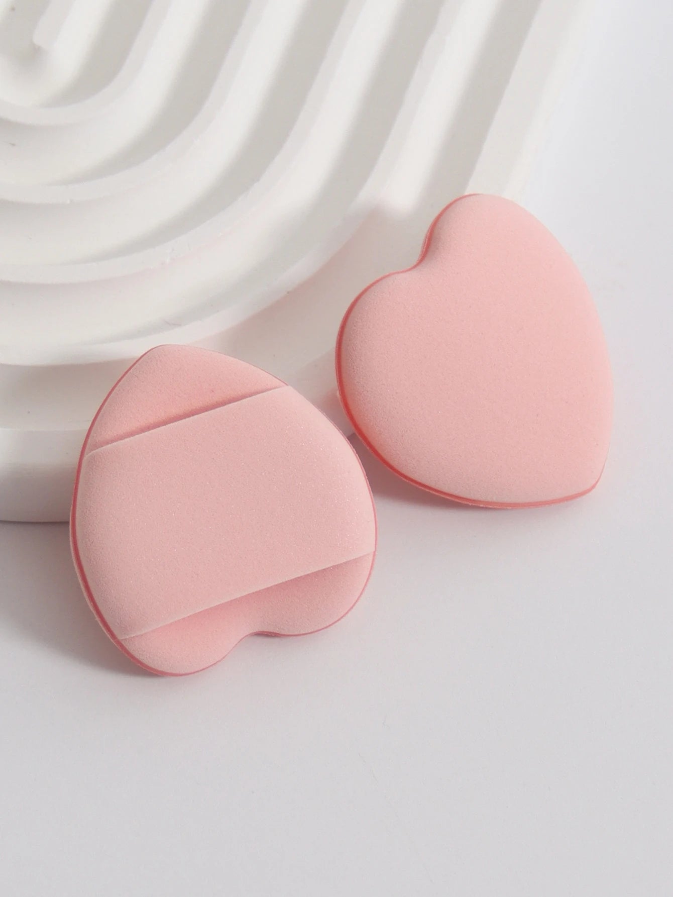 50 Mini Finger Cushions Air Cushion Powder Puff, Latex Free Mixed Sponge and Cosmetic Puff Is Used for Liquid Foundation Make- Beauty World Shop