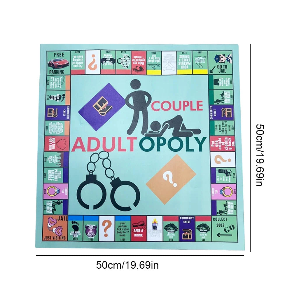 2025 New Adult Couple Game Night  Games Couple Board Funny Interactive 2 Player Board Game Beauty World Shop