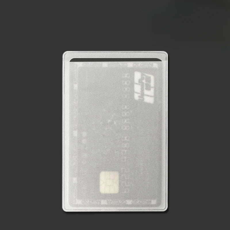 12PCS PVC Waterproof Transparent Card Holder Plastic Card id Holders Case To Protect Credit Cards Card Protector Cardholder Bags Beauty World Shop