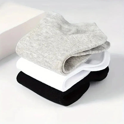 5/10-Pack Unisex Comfort-Fit Ankle Socks For All, Breathable & Lightweight - Ideal For Sports & Daily Wear Beauty World Shop