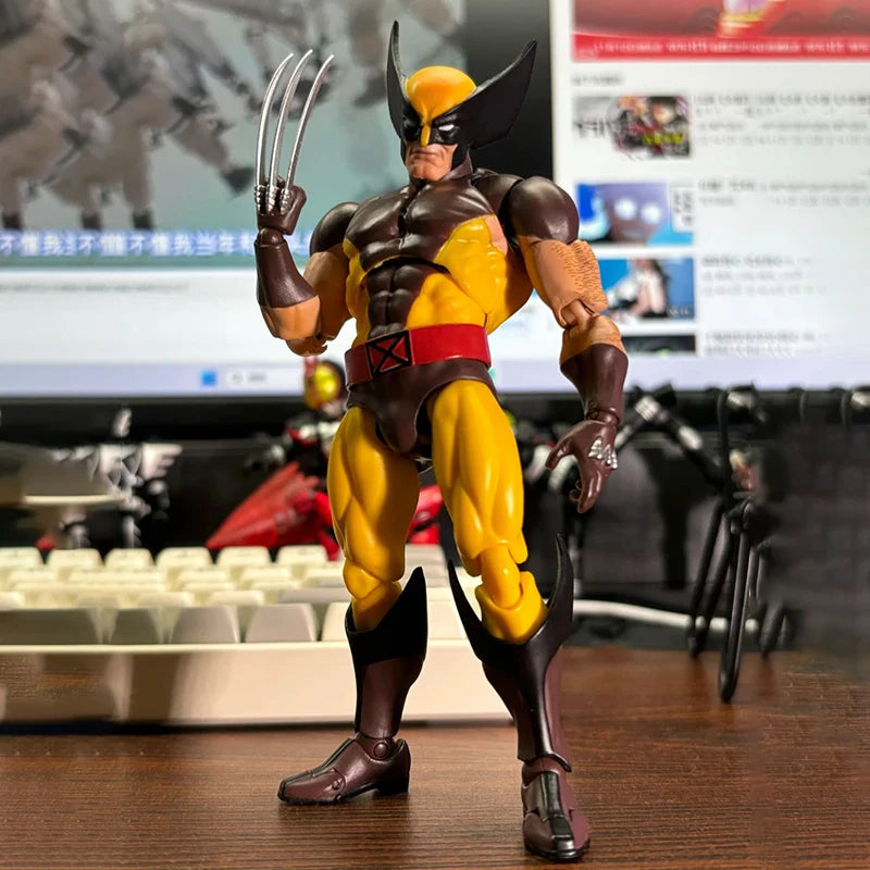 New Ct Toys Wolverine Deadpool Anime Figure Mafex 138 Deadpool 3 Movie Action Figure Figurine Model Statue Collection Toys Gifts Beauty World Shop