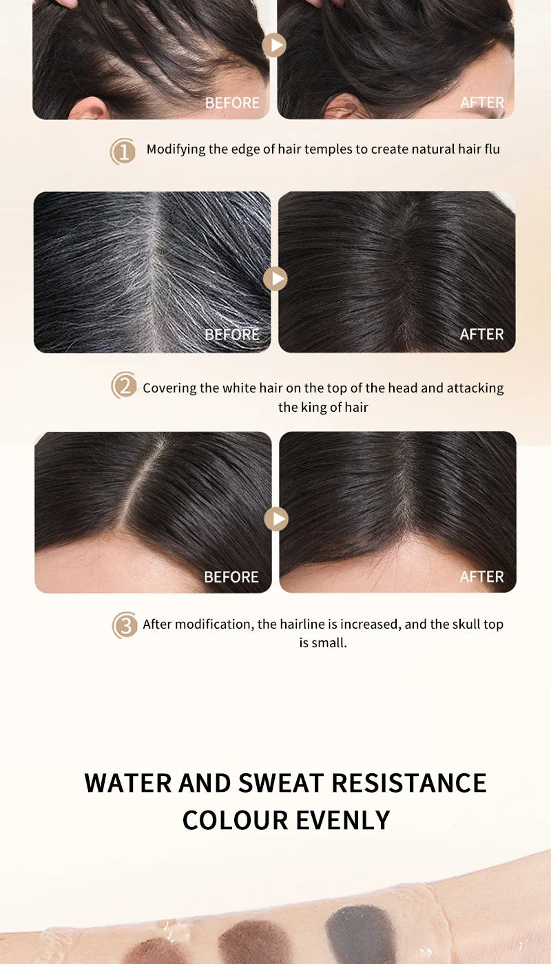 Life Girls Reabal with Hair Comb Coloring Gray Hair, Covering, Natural Glossy, Convenient to Carry, Convenient to Color on Comb, Dye Hair, Covering Your Outside, Convenient to Carry When Covering Ornaments Beauty Trend Shop
