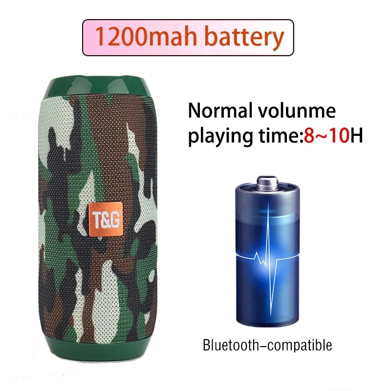 Wireless Portable Bluetooth Speaker Caixa De Som Blutooth Music Sound Box For Radio FM Subwoofer Blootooth Audio Hand Free Baffe Beauty World Shop