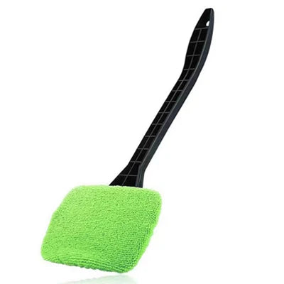 Car Window Cleaner Brush Kit Windshield Cleaning Wash Tool Inside Interior Auto Glass Wiper with Long Handle Car Accessories Beauty World Shop