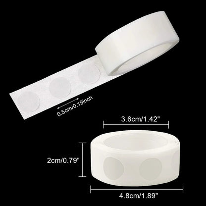 Double Sided Clear Sticky Point Tape Balloon Glue Dot Adhesive Birthday Wedding Party Balloons Glue Sticker Photoes Stand Arch Beauty World Shop