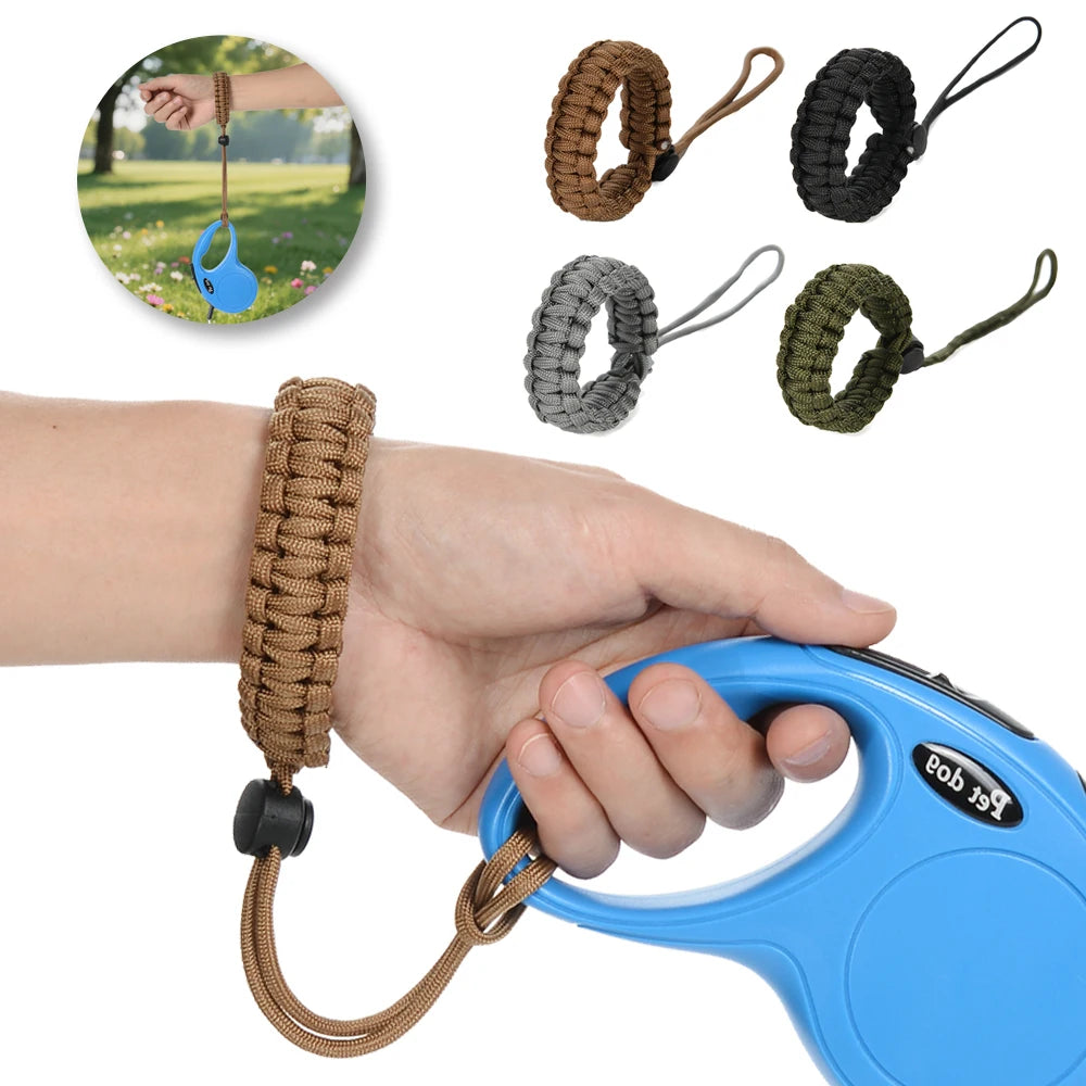 Hand Free Dog Leash Anti-Fall Wrist Strap Adjustable Wristband For Retractable Puppy Traction Rope Chihuahua Yorkie Accessories Beauty World Shop