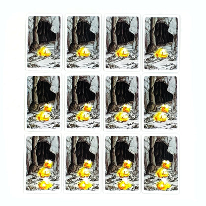Board Game Cards Table Games English Version Card Games Dwarf Gold Mine Digging Miner Card Game Halloween and Christmas Games Beauty World Shop