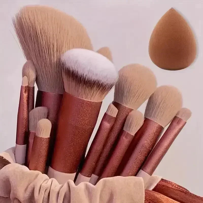 Makeup Brush Set Soft Fluffy Professiona Cosmetic Foundation Powder Eyeshadow Kabuki Blending Make Up Brush Beauty Tool Makeup Beauty Fashion
