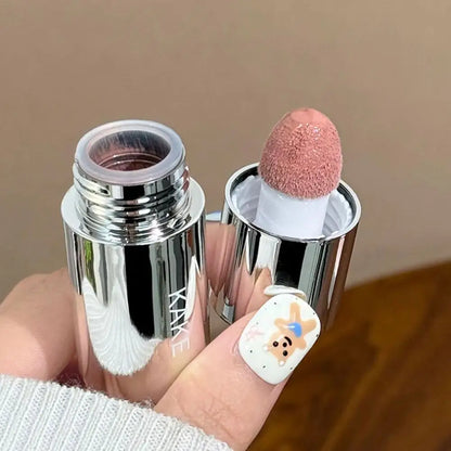 Velvet Liquid Blush Matte Sponge Head Blusher Natural Lasting Brighten Facial Contour Blush Tint Makeup Beauty World Shop