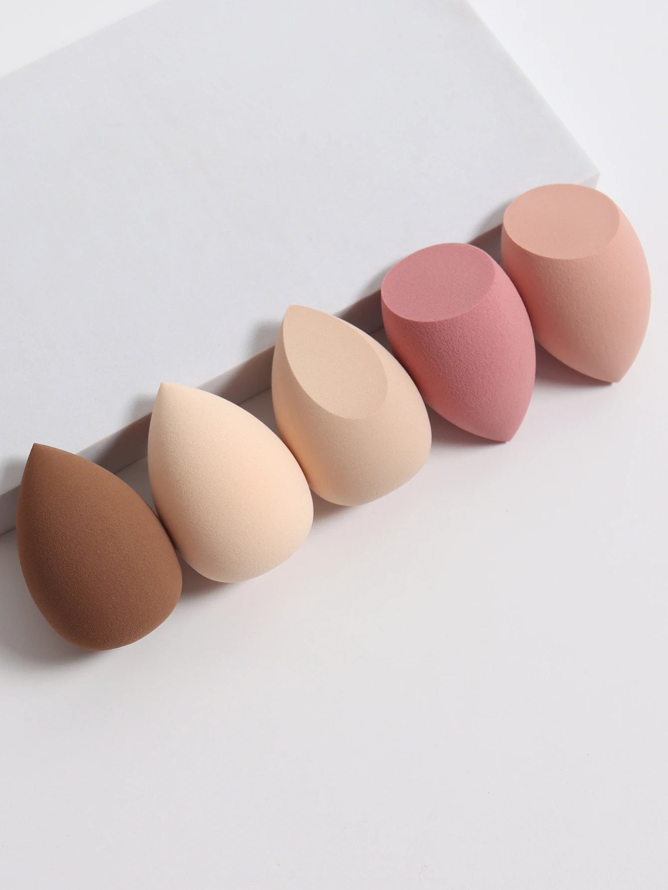 5 Bags of Beauty Eggs Makeup Sponge (Beauty Egg), Foundation Make-Up Mixed Beauty Sponge, Flawless Liquid, Cream and Powder, Mu Beauty World Shop