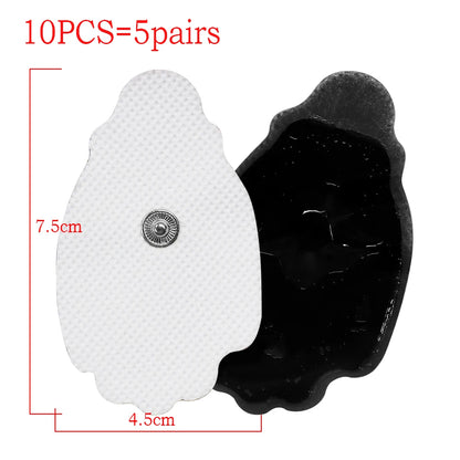 10/20PCS Electrode Pads Gel For Tens Acupuncture Massage Machine Slimming Pulse Ems Muscle Stimulator Massager Sticker Beauty World Shop