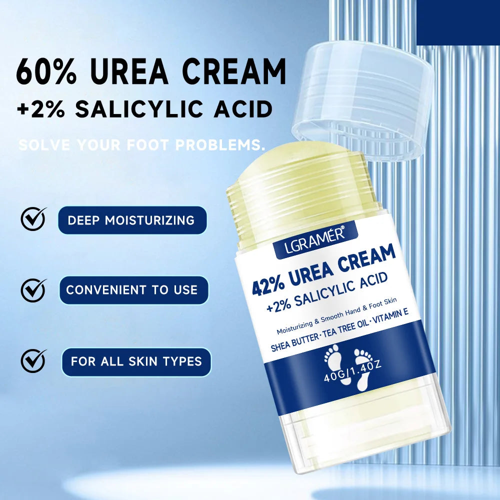 42% Urea Foot Cream + 2% Salicylic Acid Intensive Hydrating Foot And Hand Care Moisturizing Foot Cream And Hand Cream Beauty World Shop