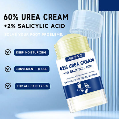 42% Urea Foot Cream + 2% Salicylic Acid Intensive Hydrating Foot And Hand Care Moisturizing Foot Cream And Hand Cream Beauty World Shop