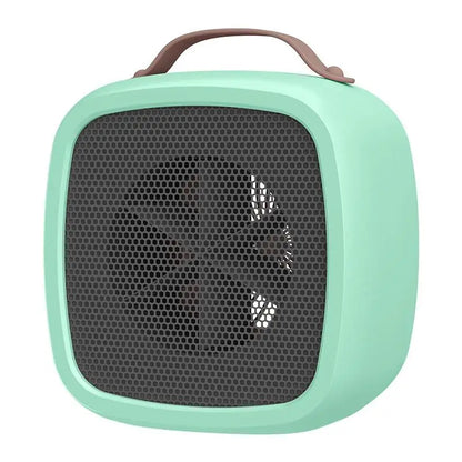 Portable Electric Heater Small Space 500W Fast Heating Lightweight Desktop Warm Air Heater Indoor Office Warmer Fan
