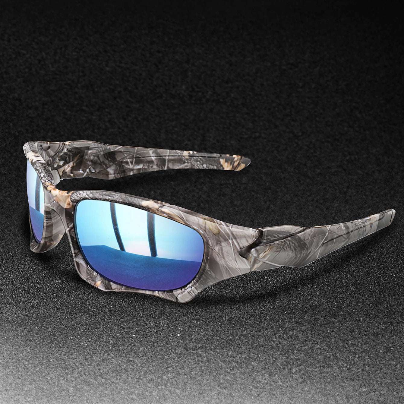 Polarized Fishing Sunglasses for Men Women Classic Camouflage Shades with UV Protection for Outdoor Driving Cycling Hiking Beauty World Shop