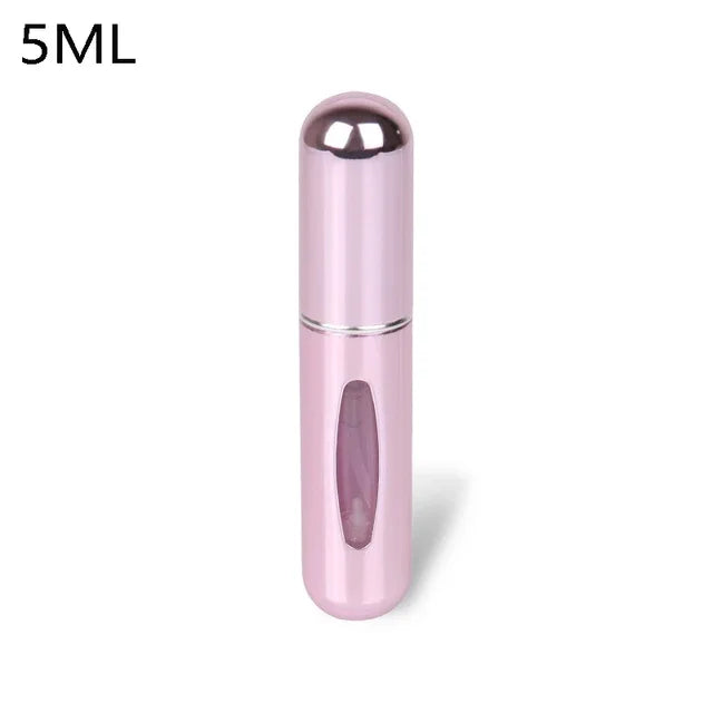 5/8ml Portable Perfume Atomizer Liquid Container For Cosmetics Mini Aluminum Spray Alcochol Empty Refillable Bottle Beauty Fashion