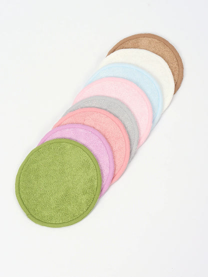5/10/20 Pack Reusable Makeup Remover Pads Washable Face Cleansing Puff Cloth Clean Sponge Liquid Cream Tools Cosmetic Remover Beauty World Shop