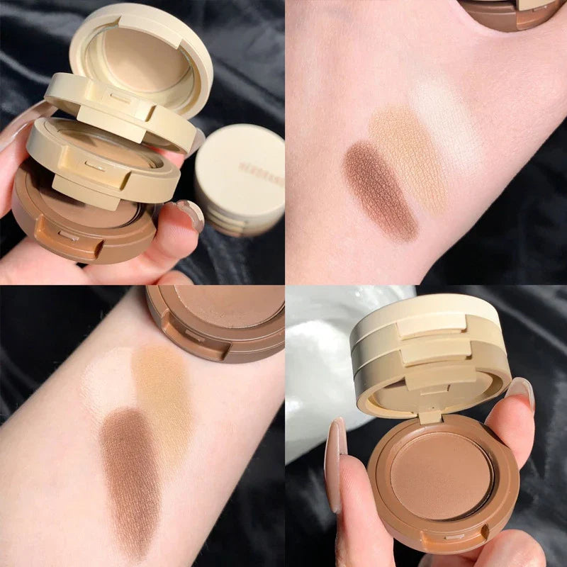 Tri-Color Eye Shadow, Matte Create Multi-Layered Eye Makeup Beauty Trend Shop