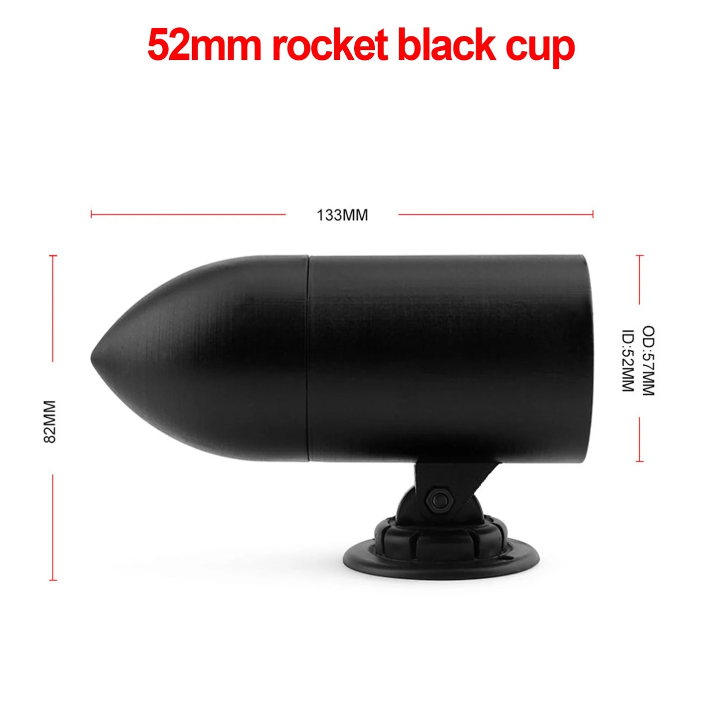 Universal 2INCH Car auto Gauge Holder 52mm manometer support Car Gauge Pod for Left Right Drive Car for 2 Inch 52mm Gauges Beauty World Shop
