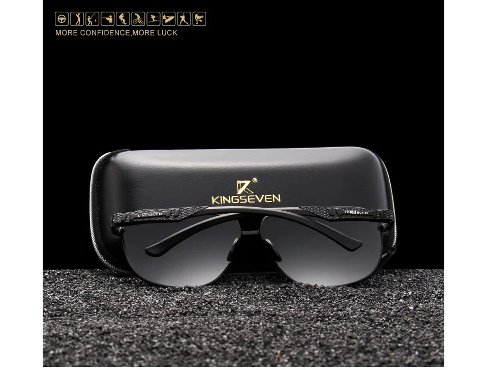 KINGSEVEN Polarized Aluminum Sunglasses Men UV400 HD Lens Pilot Eye Protection Photochromic Glasses Women Night Vision Eyewear Beauty World Shop