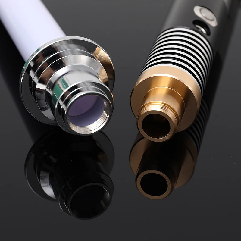 Luke RGB 16 Color Variable Metal Handle Lightsaber With Hitting Sound Effect FX Duel Lightsaber Metal Aluminum Handle Lightsaber Beauty World Shop