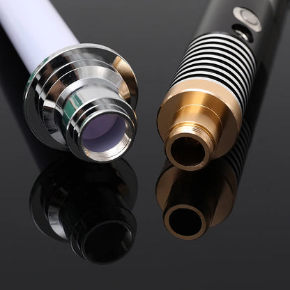 Luke RGB 16 Color Variable Metal Handle Lightsaber With Hitting Sound Effect FX Duel Lightsaber Metal Aluminum Handle Lightsaber Beauty World Shop