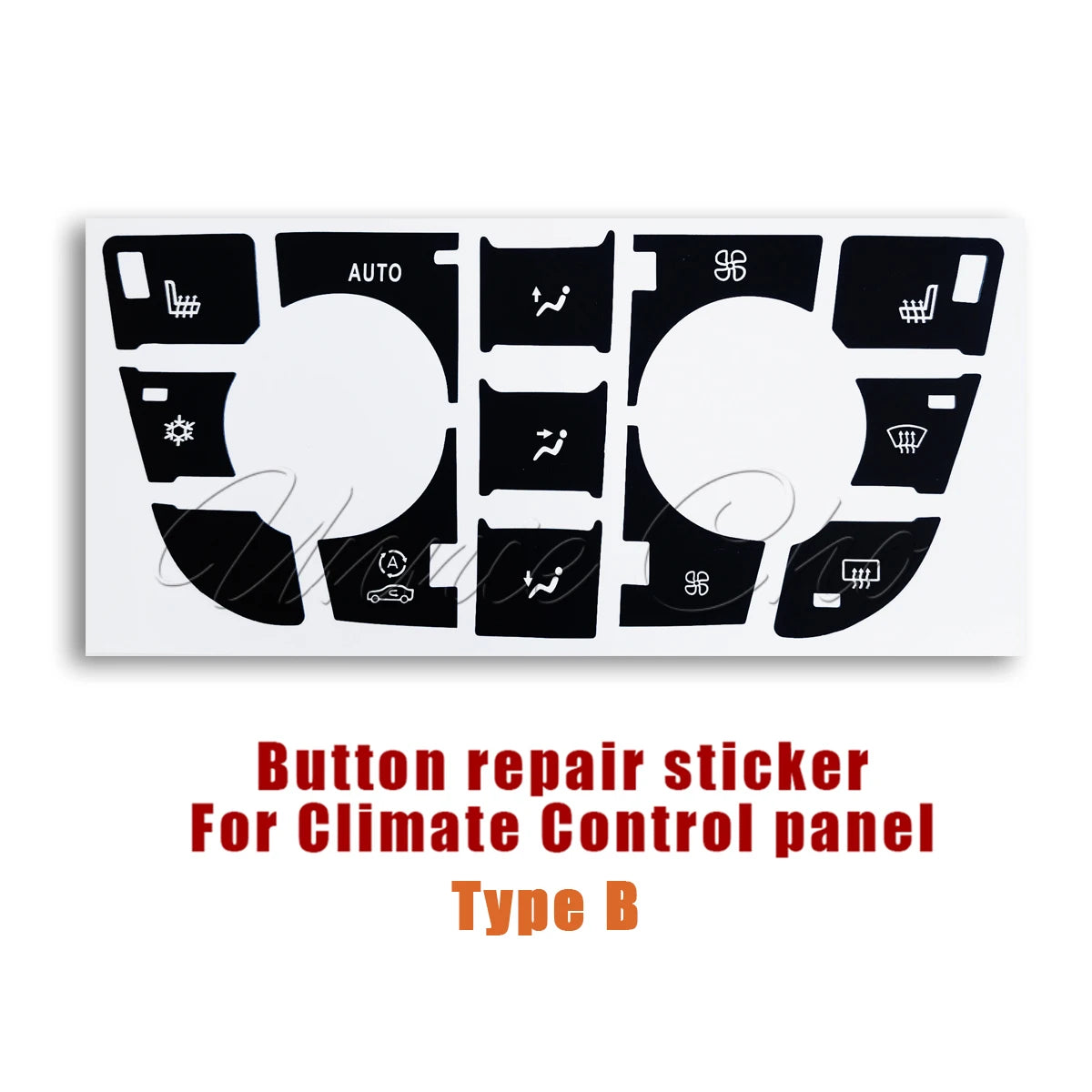 For Opel Astra J Button Sticker Climate Radio Panel Repair For Vauxhall Astra J GTC Car Accessories Refinishing Meriva B Switch Beauty World Shop