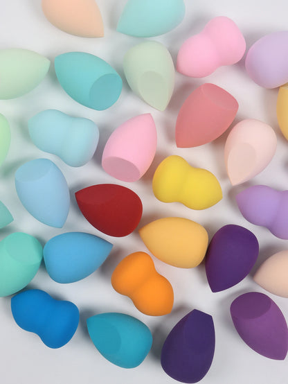 Make-Up Eggs 3-5-10-15-20-30-50 Pack, Color and Shape Random Foundation Beauty Sponge Blend, Liquid, Cream and Powder Flawless, Beauty World Shop