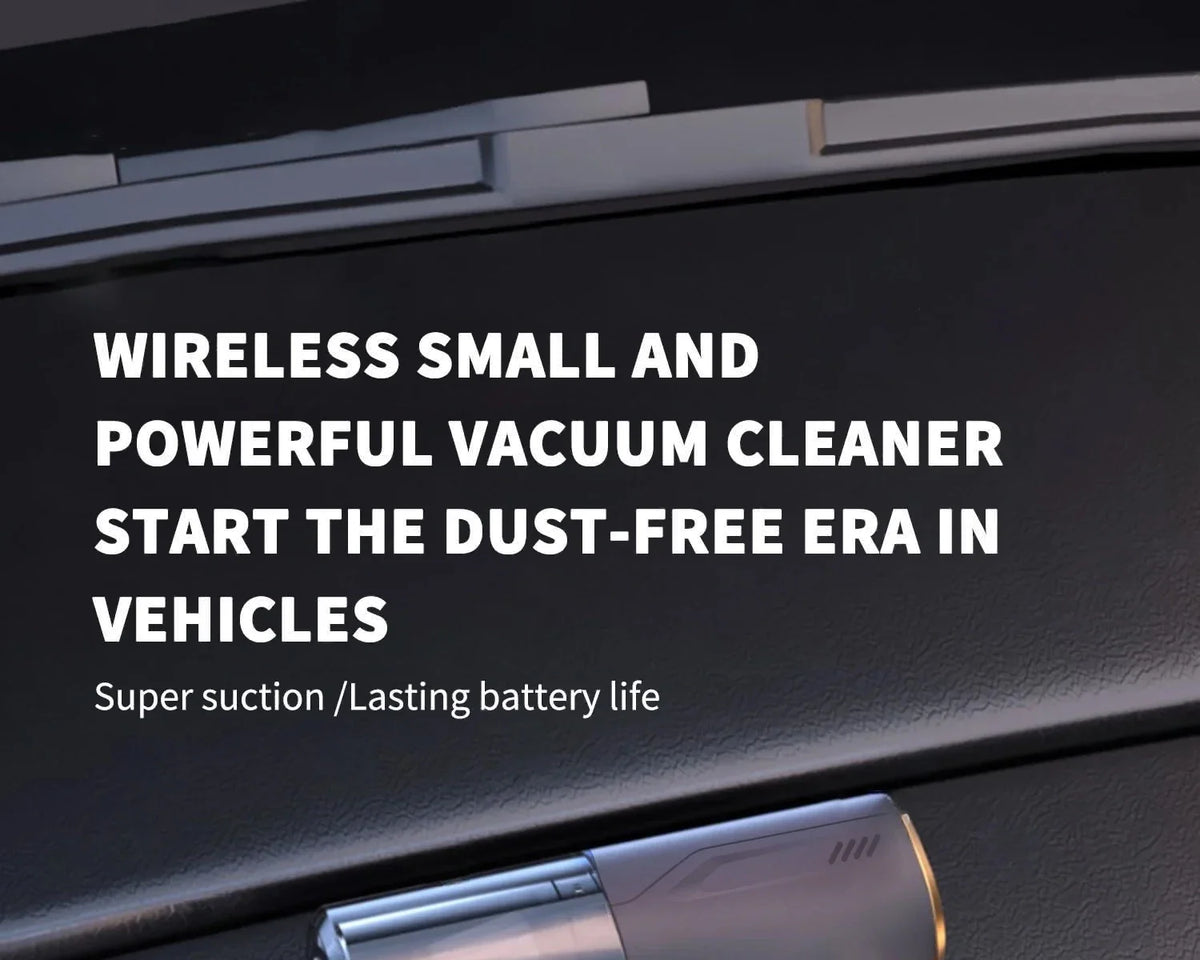 CENRR 98000PA Powerful Mini Car Vacuum Cleaner Cordless Wireless Car Cleaner HandHeld Portable Vacuum Cleaner Air Gun Beauty World Shop