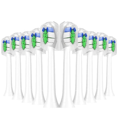 2-20 Pack Replacement Toothbrush Heads Compatible with Philips Sonicare Electric Toothbrush Heads 4100 6500 6100 7500 5300 1100 Beauty World Shop