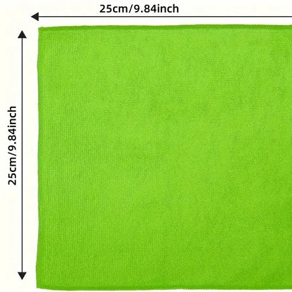 10/5/3pcs Microfiber Cleaning Cloth, Dishwashing Cloth Household Rag Kitchen Bathroom Cleaning Towel Durable Absorbent Towel Beauty World Shop